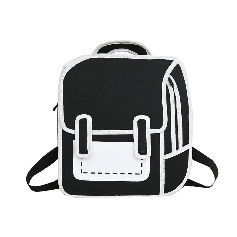 Wholesale Cartoon Cartoon 2D Oxford Cloth Backpack